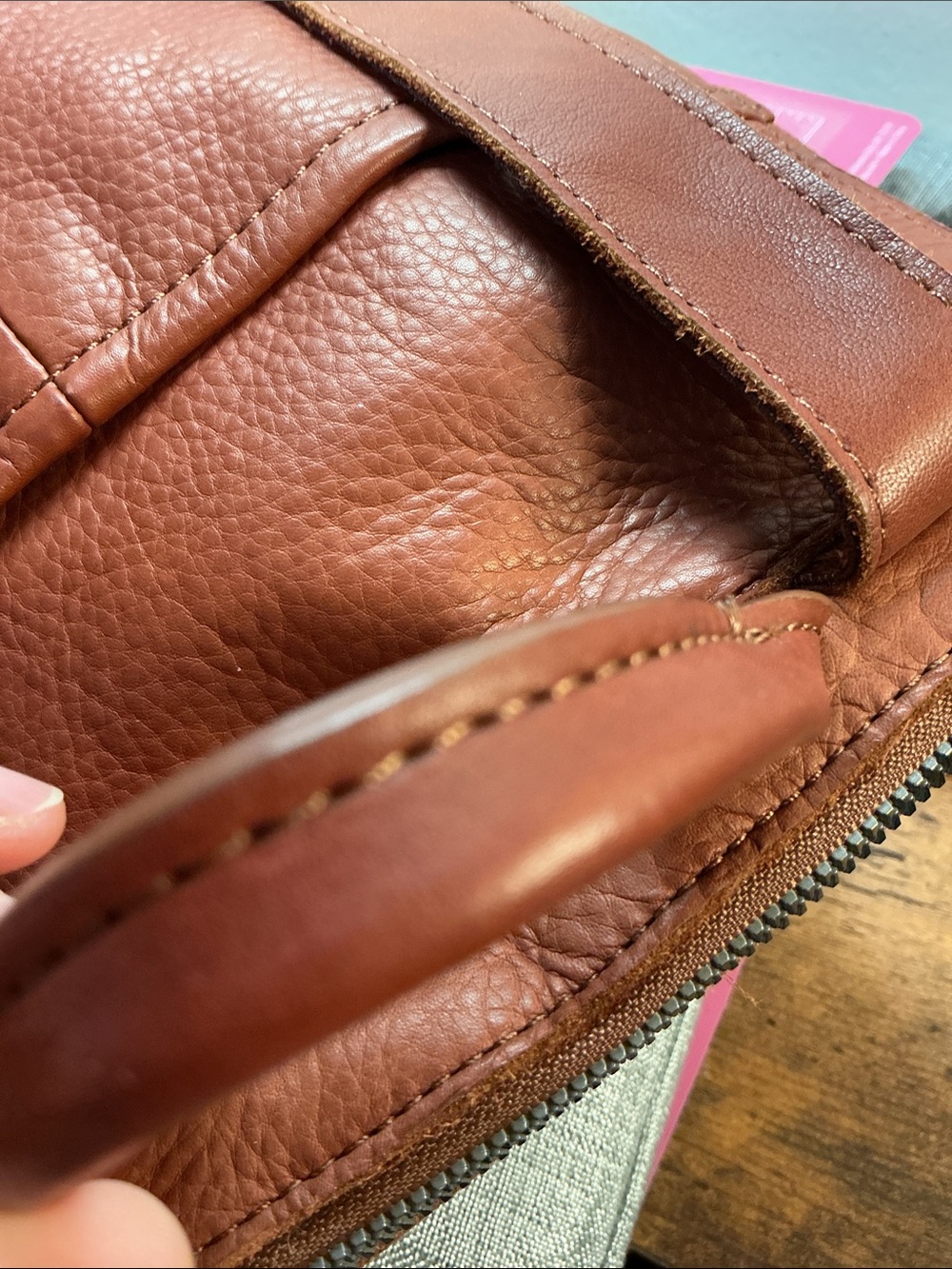 American leather Co backpack - Picture 5 of 14